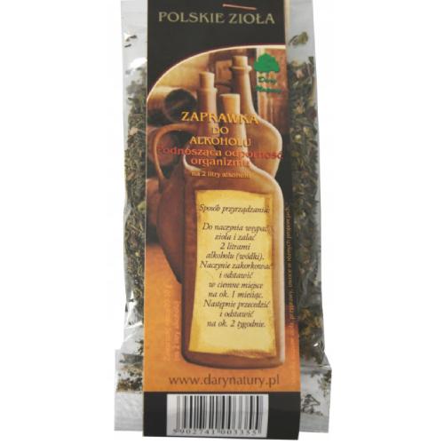 Miniaturka artykułu - DARY NATURY Zaprawka do alkoholu Podnosząca odporność organizmu, 20g