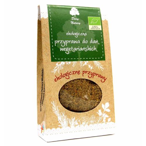 Miniaturka artykułu - Przyprawa do dań wegetariańskich 40g DARY NATURY