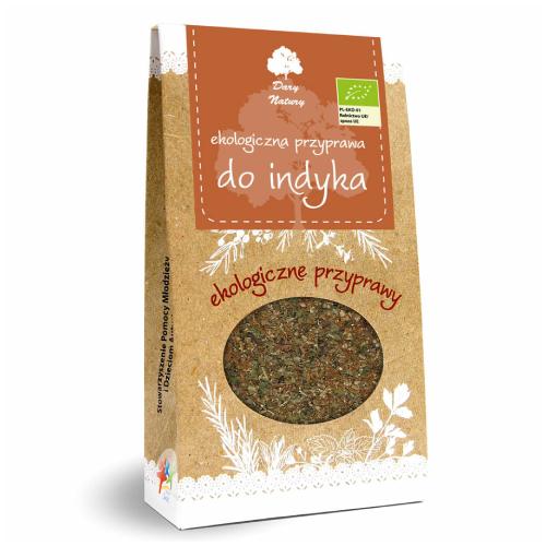 Miniaturka artykułu - Przyprawa do indyka - 50g DARY NATURY