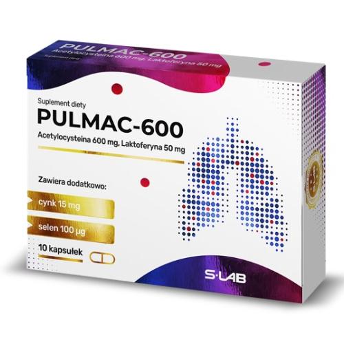 Miniaturka artykułu - Pulmac - 600, 10kaps.