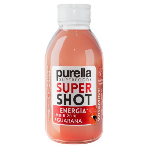 Miniaturka artykułu - PURELLA SuperShot Energia imbir + guarana, 100 ml