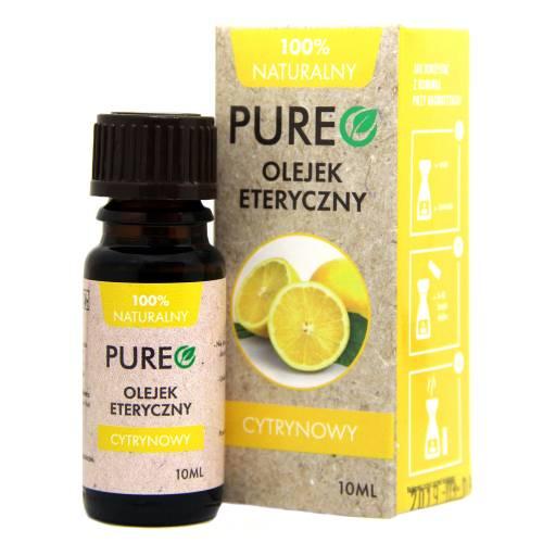 Miniaturka artykułu - PUREO Olejek eteryczny Cytrynowy, 10ml