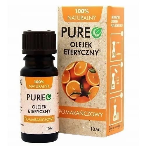 Miniaturka artykułu - PUREO Olejek eteryczny Pomarańczowy, 10ml