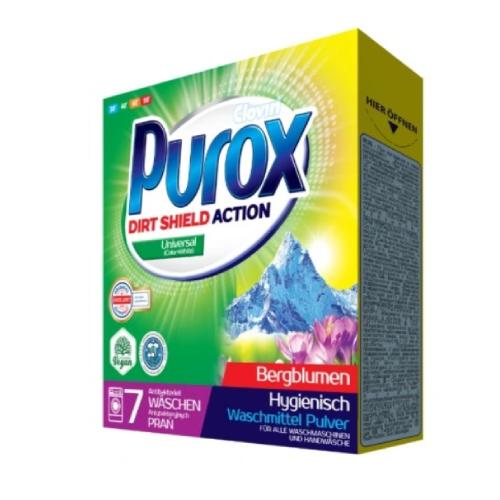 Miniaturka artykułu -  PUROX UNIVERSAL Proszek do prania, 490g USZKODZONE OPAKOWANIE