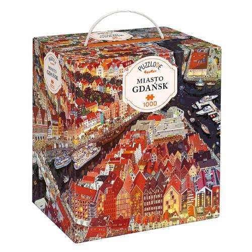 Czuczu Puzzlove Miasto Gdańsk, 1000 element&oacute;w