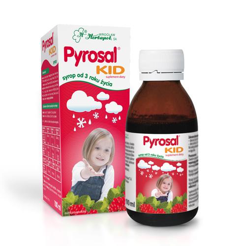 Miniaturka artykułu - PYROSAL Kid Syrop, 100ml