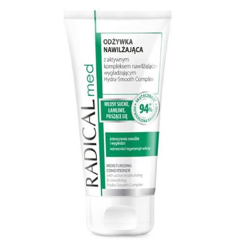 Miniaturka artykułu - Radical Med Odżywka nawilżająca do włos&oacute;w suchych, łamliwych, puszących się, 200 ml