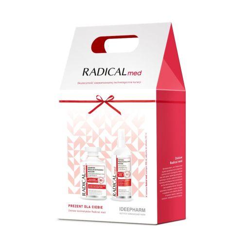 Miniaturka artykułu - RADICAL MED Zestaw przeciw wypadaniu włos&oacute;w Szampon, 300 ml + Odżywka, 200 ml USZKODZONE TEKTUROWE OPAKOWANIE