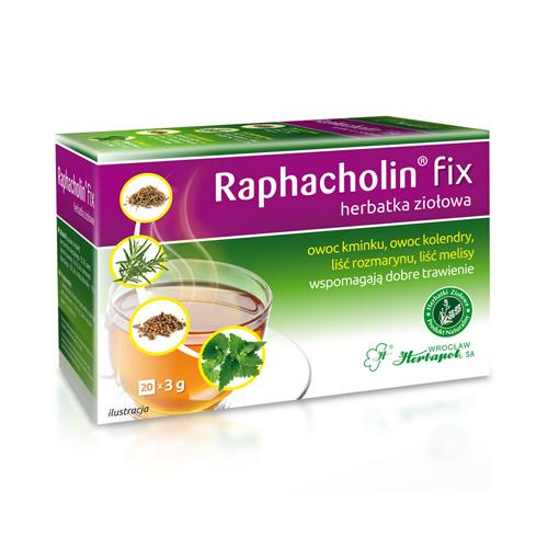 Miniaturka artykułu - Raphacholin fix herbatka ziołowa 20sasz.