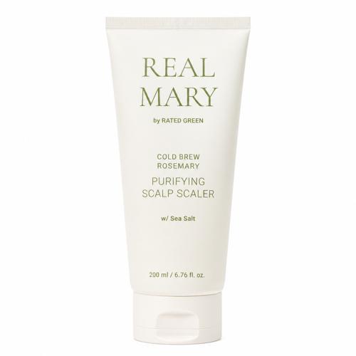 Miniaturka artykułu - Rated Green Real Mary Kuracja oczyszczająca sk&oacute;rę głowy z sokiem z liści rozmarynu i solą morską, 200 ml