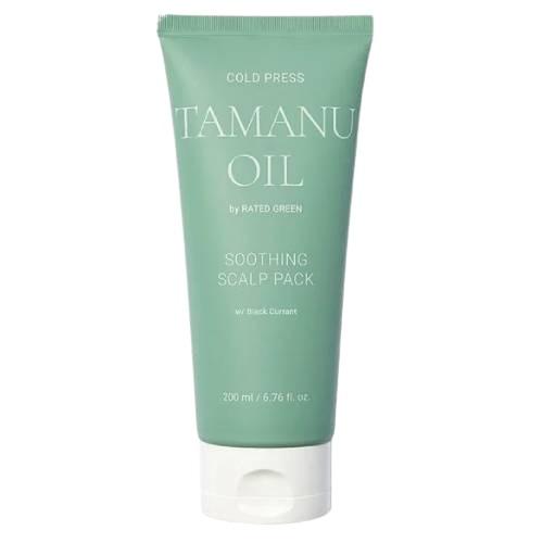Miniaturka artykułu - Rated Green Tamanu Oil Kuracja łagodząca sk&oacute;rę głowy z olejem tamanu i czarną porzeczką, 200 ml