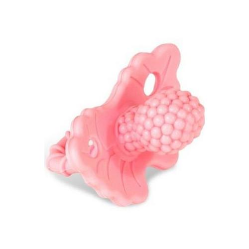 Miniaturka artykułu - RaZbaby Gryzaczek soczysta malina r&oacute;żowy, 1szt.