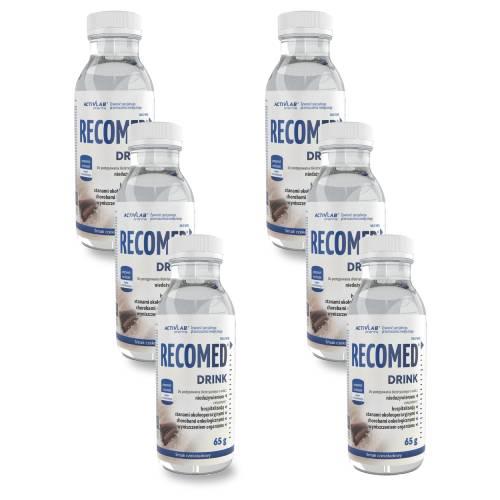  Zestaw RECOMED Drink - smak czekoladowy 5+1, 6x65g