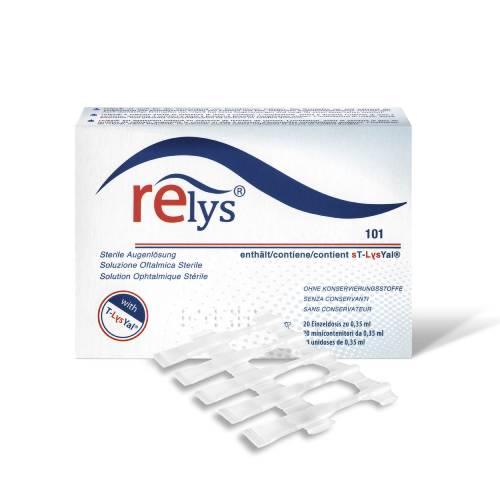 Miniaturka artykułu - Relys Monodose roztw&oacute;r, 20 x 0,35 ml - na zesp&oacute;ł suchego oka