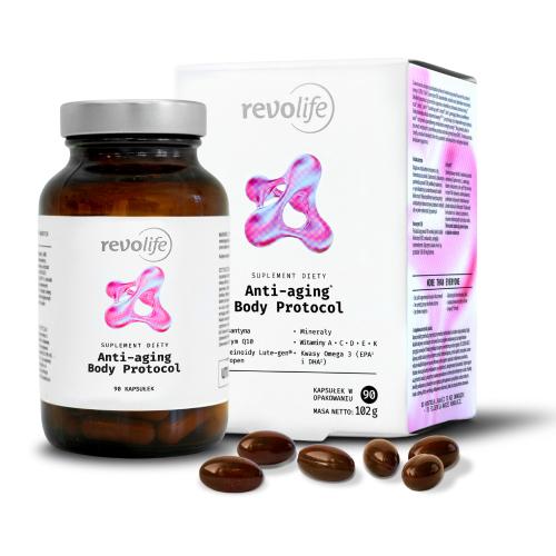 Miniaturka artykułu - Revolife Anti-aging Body Protocol, 90 kapsułek