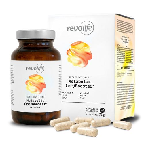 Miniaturka artykułu - Revolife Metabolic (re)Booster, 90 kapsułek