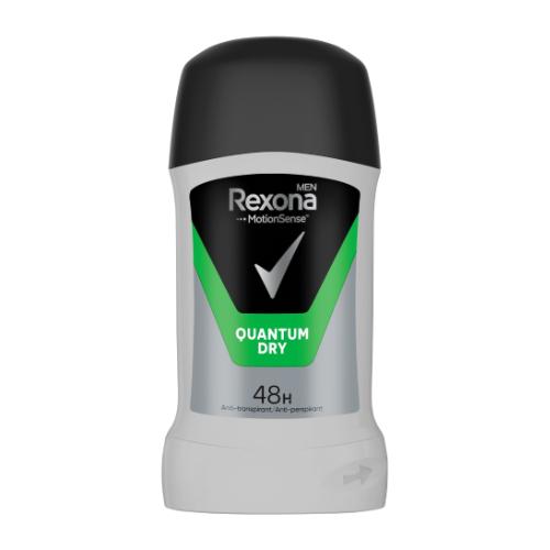 Miniaturka artykułu - REXONA MEN Quantum Dry Antyperspirant w sztyfcie, 50ml