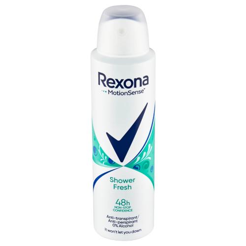Miniaturka artykułu - REXONA Shower Fresh Antyperspirant w sprayu dla kobiet, 150 ml