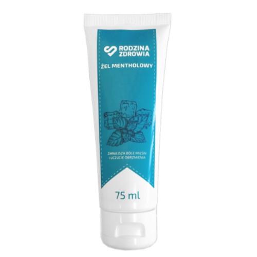 Miniaturka artykułu - Rodzina Zdrowia Żel mentholowy, 75ml