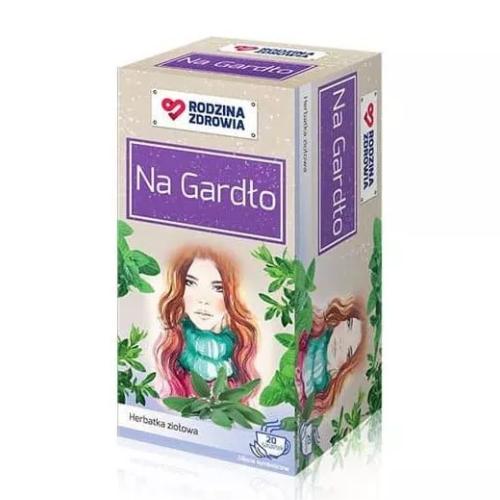 Miniaturka artykułu - Rodzina Zdrowia Zioła fix Na Gardło, 20sasz.