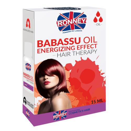 Miniaturka artykułu - RONNEY BABASSU OIL Olejek do włos&oacute;w energetyzujący, 15ml