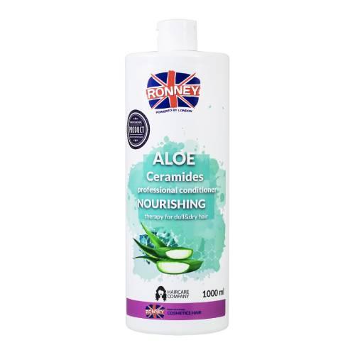 Ronney Professional Conditioner Nourshing Aloe Ceramides Odżywka do włos&oacute;w nawilżająca, 1000 ml