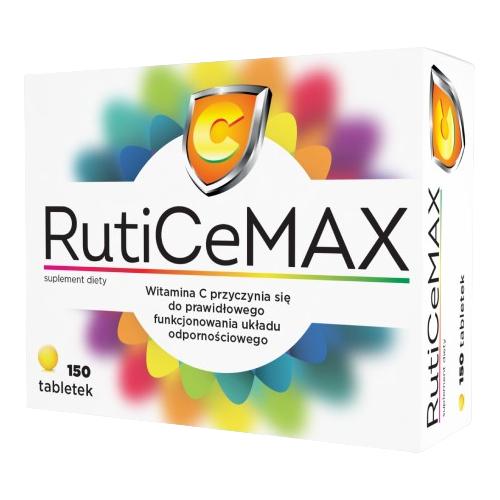 Miniaturka artykułu - RutiCeMAX, 150 tabletek