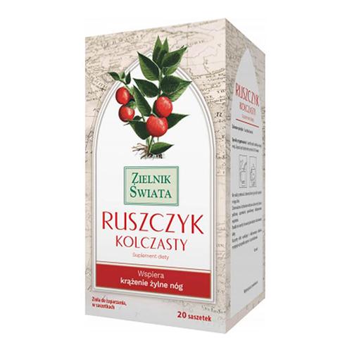 Miniaturka artykułu - Ruszczyk Kolczasty Zielnik Świata- 20 sasz.
