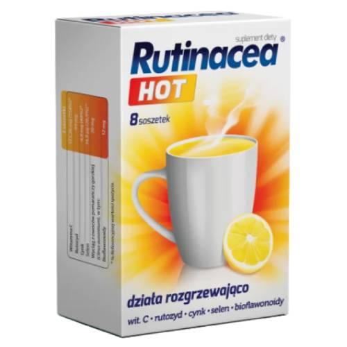 Miniaturka artykułu - Rutinacea Hot, 8 sasz.