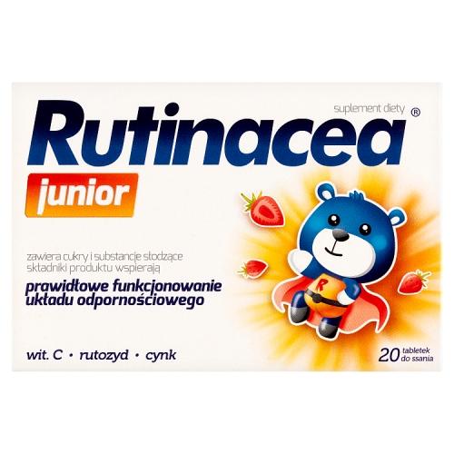 Miniaturka artykułu - RUTINACEA JUNIOR - 20 tabletek do ssania