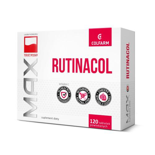Miniaturka artykułu - RUTINACOL MAX- 120 (90+30) kapsułek