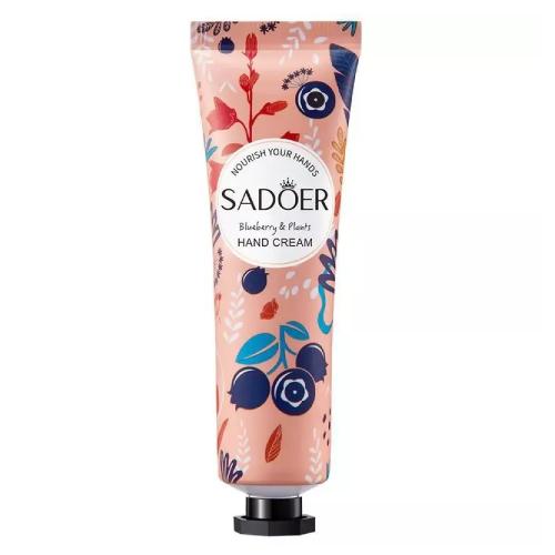 Miniaturka artykułu - Sadoer Krem do rąk Blueberry, 30 ml