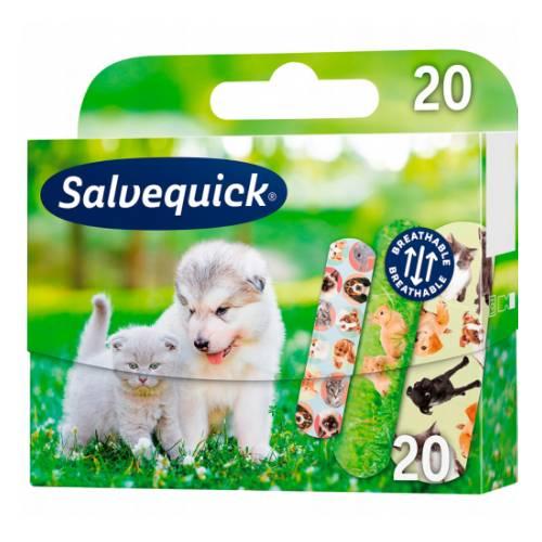 Miniaturka artykułu - Salvequick Animal Planet plastry dla dzieci, 20 sztuk