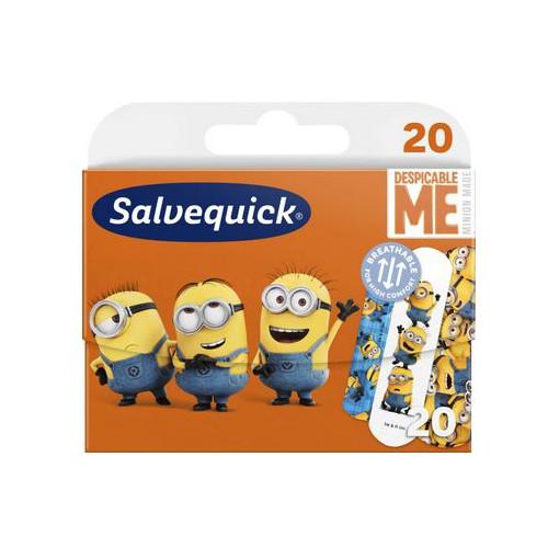 SALVEQUICK Plastry dla dzieci Minionki, 20szt.
