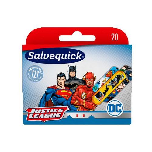 SALVEQUICK Plaster z opatrunkiem Justice League, 20szt.