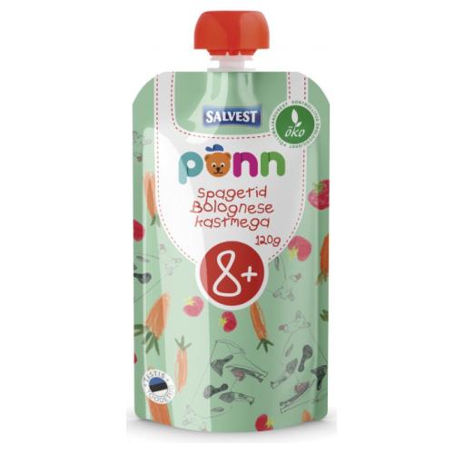 Miniaturka artykułu - SALVEST P&Otilde;NN BIO Spaghetti bolognese, 120g