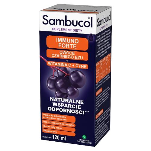 Miniaturka artykułu - Sambucol Immuno Forte, 120ml