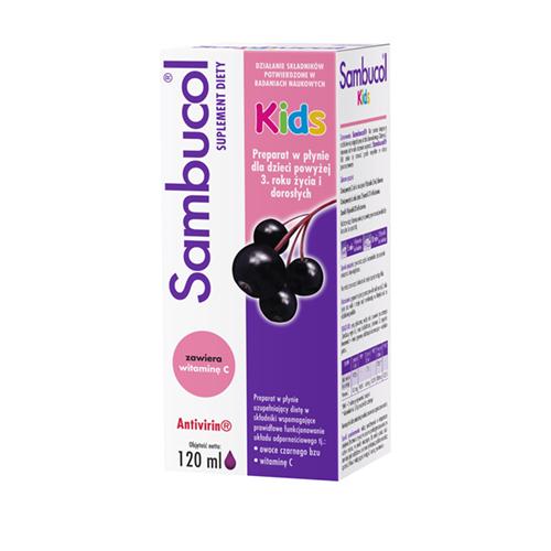 Miniaturka artykułu - Sambucol Kids, 120ml