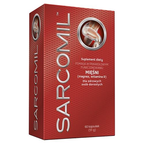 Miniaturka artykułu - SARCOMIL- 60 kaps.