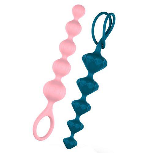 Miniaturka artykułu - Satisfyer Beads Colored - Kulki analne