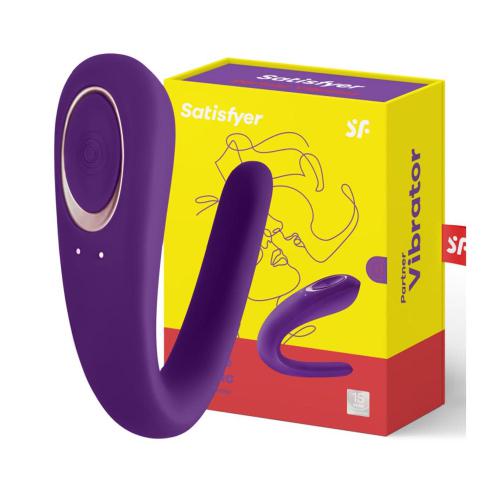 Miniaturka artykułu - Satisfyer Double Classic Partner Wibrator dla Par 