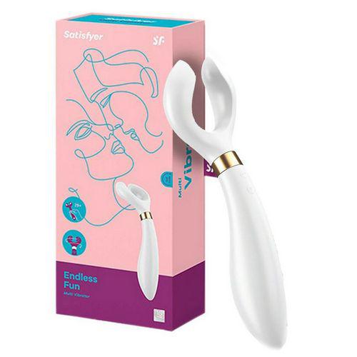 Miniaturka artykułu - Satisfyer Endless Fun Multi Wibrator White