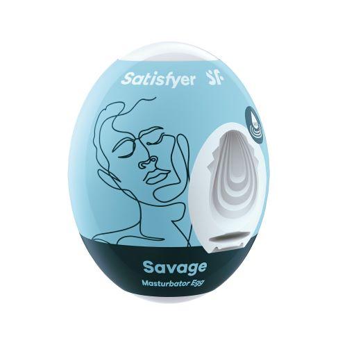 Miniaturka artykułu - Satisfyer Masturbator Egg Savage Jajko do masturbacji