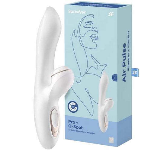 Miniaturka artykułu - Satisfyer Pro G-Spot Rabbit Wibrator z powietrznym stymulatorem