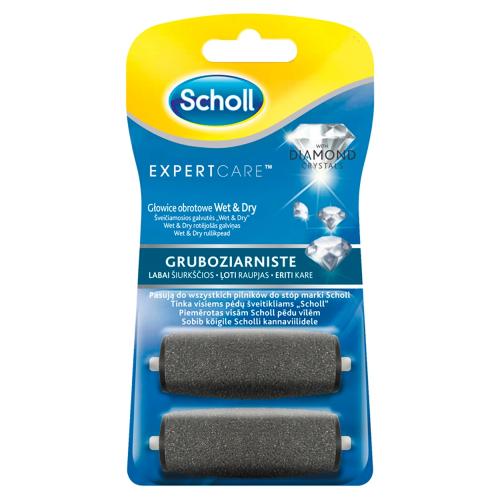 Miniaturka artykułu - SCHOLL VELVET SMOOTH Gruboziarnista Głowica (2 szt) - 1 opakowanie