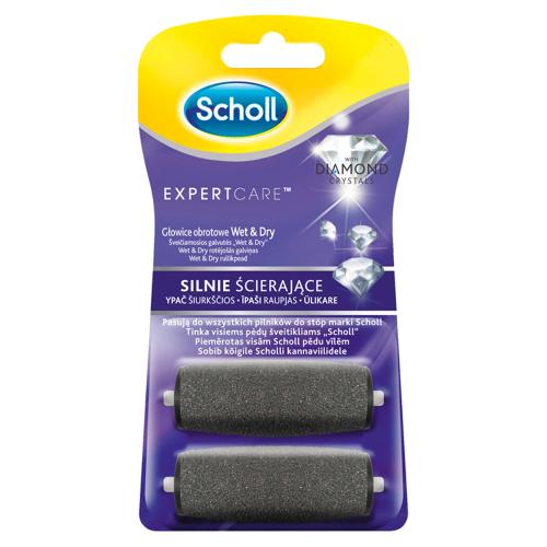 Miniaturka artykułu - SCHOLL Velvet Smooth Wet & dry Wymienne głowice - 2 sztuki