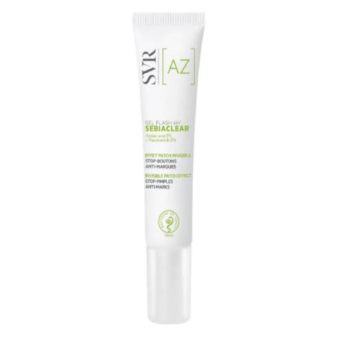 Miniaturka artykułu - SVR Sebiaclear Gel Flash 4 H Żel na niedoskonałości punktowy, 15 ml