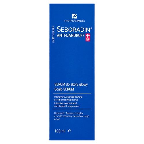 Miniaturka artykułu - SEBORADIN Anti-dandruff Serum przeciwłupieżowe do sk&oacute;ry głowy, 100ml