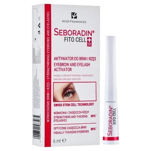 Miniaturka artykułu - SEBORADIN FITOCELL Aktywator do brwi i rzęs, 6ml