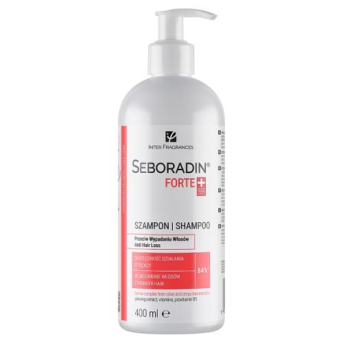 Miniaturka artykułu - SEBORADIN FORTE Szampon do włos&oacute;w przeciw wypadaniu, 400ml